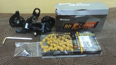 bicycle gear 9 sped with chain 9 sped 100% Orignel