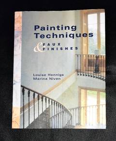 PAINTING TECHNIQUES & FAUX FINISHES BOOK Buku