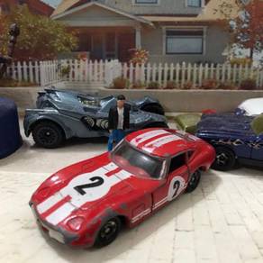 CFE283 2002 TOMY TOMICA 1:59 Toyota 2000 GT Red di