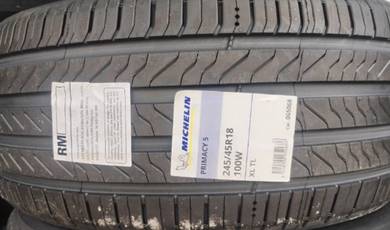 245 45 18 MICHELIN PRIMACY 5 Tayar Tyre New 2026