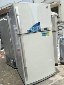 LG Big Refrigerator 2 doors Fridge Peti Sejuk Ais