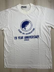 Mizuno Vintage1983 Otaru Ski Tee #CJ Used