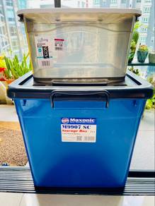 2 storage boxes 75L & 2 storage boxes 16L