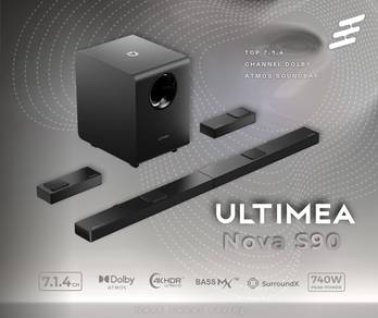 LOWEST PRICED!🔥 7.1.4 Soundbar | Ultimea Nova S90
