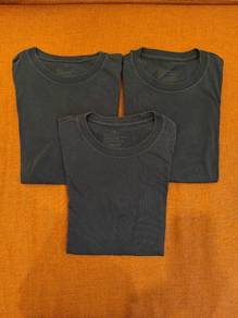 3 pcs cotton Muji tops XS size (USED)