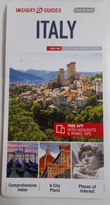 Italy travel map tour guide