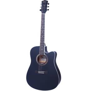 Cate QM-612C Acoustic Guitar - Black