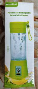 portable and rechargeable battery juice blender
