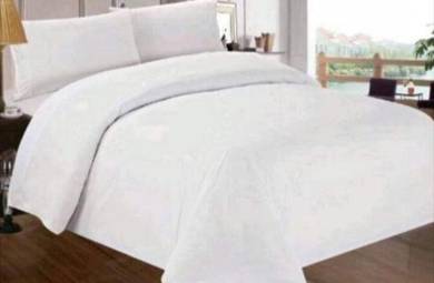 Set comforter cotton plain