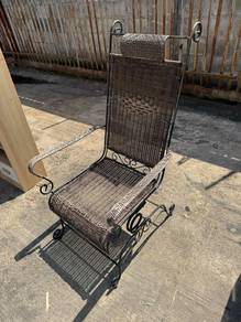 Steel Rocking Armchair Kerusi Malas Swing Chair