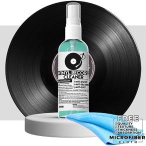 Pencuci Piring Hitam Vinyl Record Cleaner Rekod