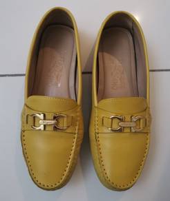 Loafers - Yellow Gancini Leather 