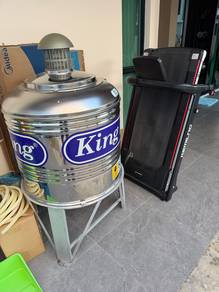 Home water tank and treadmill