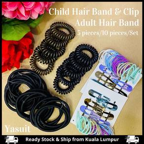 Adult Child Hair Band 5pcs/10pcs/Set Hair Clip