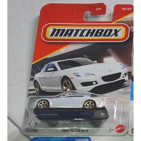 Matchbox 2004 Mazda RX-8 White