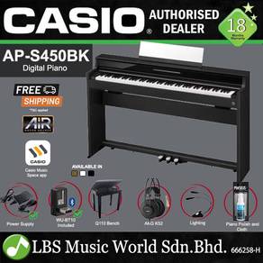 Casio AP-S450 Celviano Digital Upright Piano - BK