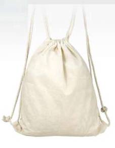New GV5590 Canvas Drawstring Bag