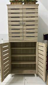 almari kasut dapur baju like new