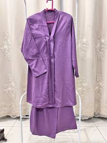 Masyarabia Kebaya Moden XL Purple
