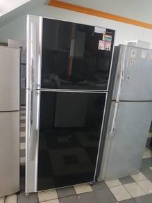 Fridge Hitam Peti Ais Sejuk Toshiba Refrigerator