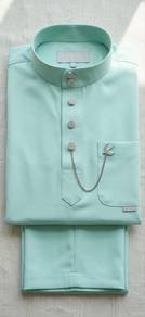 Baju Melayu Elrah Exclusive (mint green)