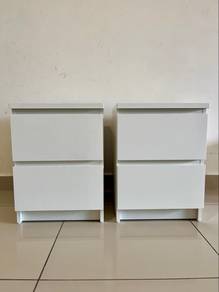 IKEA MALM Chest of 2 drawers, white, 40x55 cm