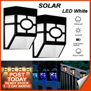 [RAYAPROMO] GARDEN FENCE LAMPU SOLAR LAMP LiGHT