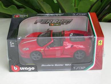Bburago 1-32 Ferrari Scuderia Spider 16M Super Car