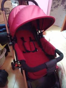 stroller baby + carseat baby