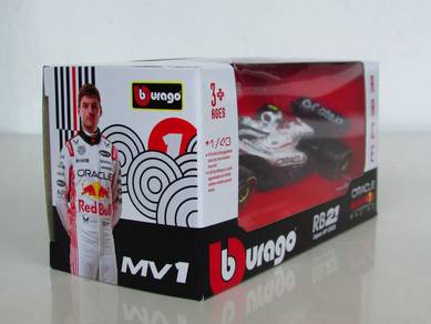 Bburago 1-43 RED BULL RB21 WINNER JAPAN GP # 1