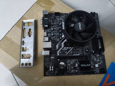 Combo Mobo B450M + CPU Ryzen 5 2600
