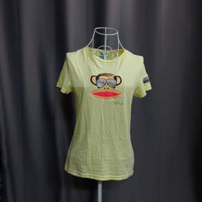 Paul Frank Yellow Short Sleeve Women's T-Shirt