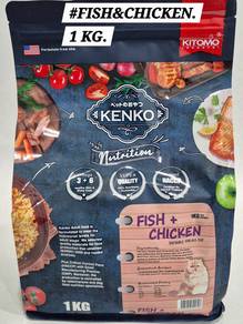 Kenko Adult Cat Food Fish Chicken 1kg Kucing