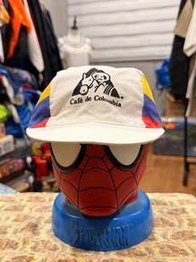 vintage Cafe de Colombia bicycle cap 57.5 cm