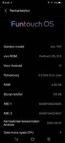 vivo S1 6+2Ram 128Gb Jual Mur