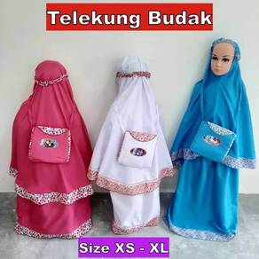 SC229 Kid Small Praying Veil Scarf Telekung Solat