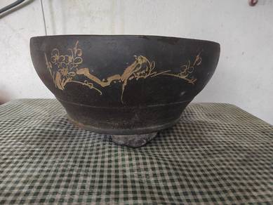 round bonsai pot