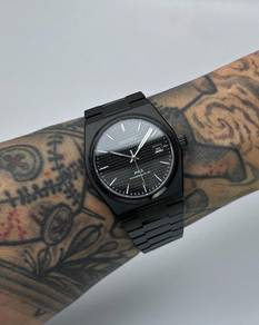 Custom Seiko Mod 40mm Full Black PRX