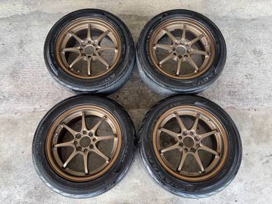 Rim ce28 aow 15 inch like new siap tyr advan fleva