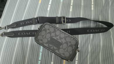 Coach Signature Monogram Crossbody Bag