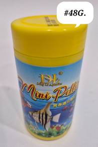 DL Mini Pellet 48gram Micro Fish Food Feed Ikan