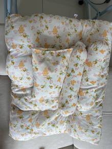 Baby Pillow Bloster set with Bed