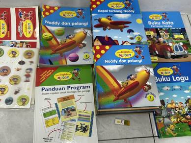 Learn english with noddy books & pendrive