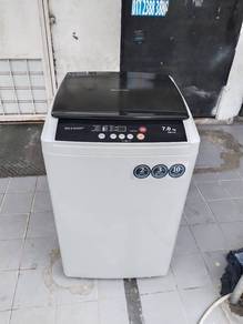 Sharp washing machine 7kg top washer