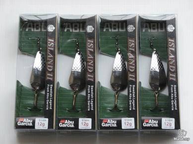Abu Garcia Island II 12g Silver Fishing Lure