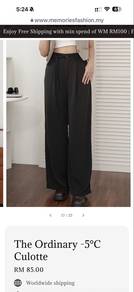 Memories The Ordinary -5c Culotte Short Black
