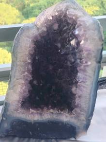 Natural Amethyst Geode / Cathedral Crystal for Sal
