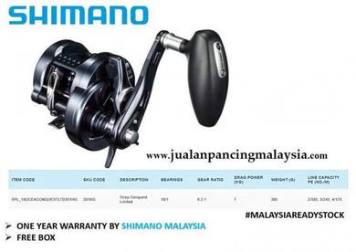 Shimano ocea conquest 301hg limited reel , left