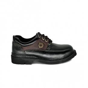Saf Shoe Black Hammer Low Lace BH4681 Black/Maroon