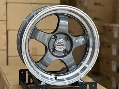 NEW 15 Work S1 Rim Saga Myvi City Vios Yaris Jazz